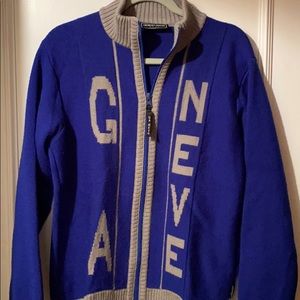 Armani GA Neve wool zip up
